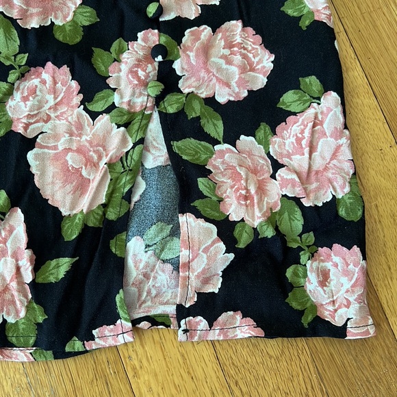 Reformation Peony Rose Print Fran Rosalia Skirt - Picture 3 of 7